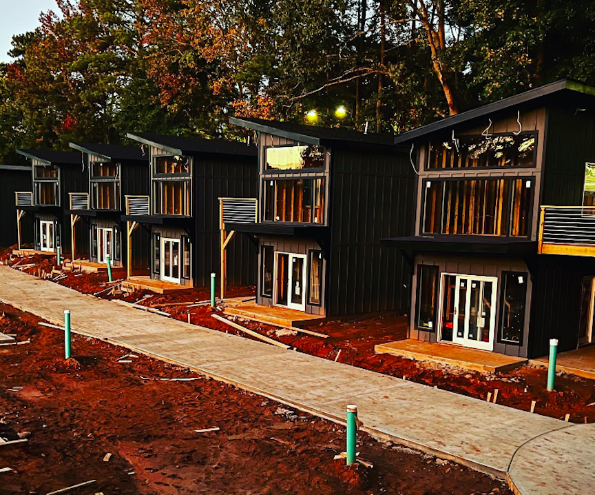 South of downtown Atlanta, uniquely cheap housing concept has risen